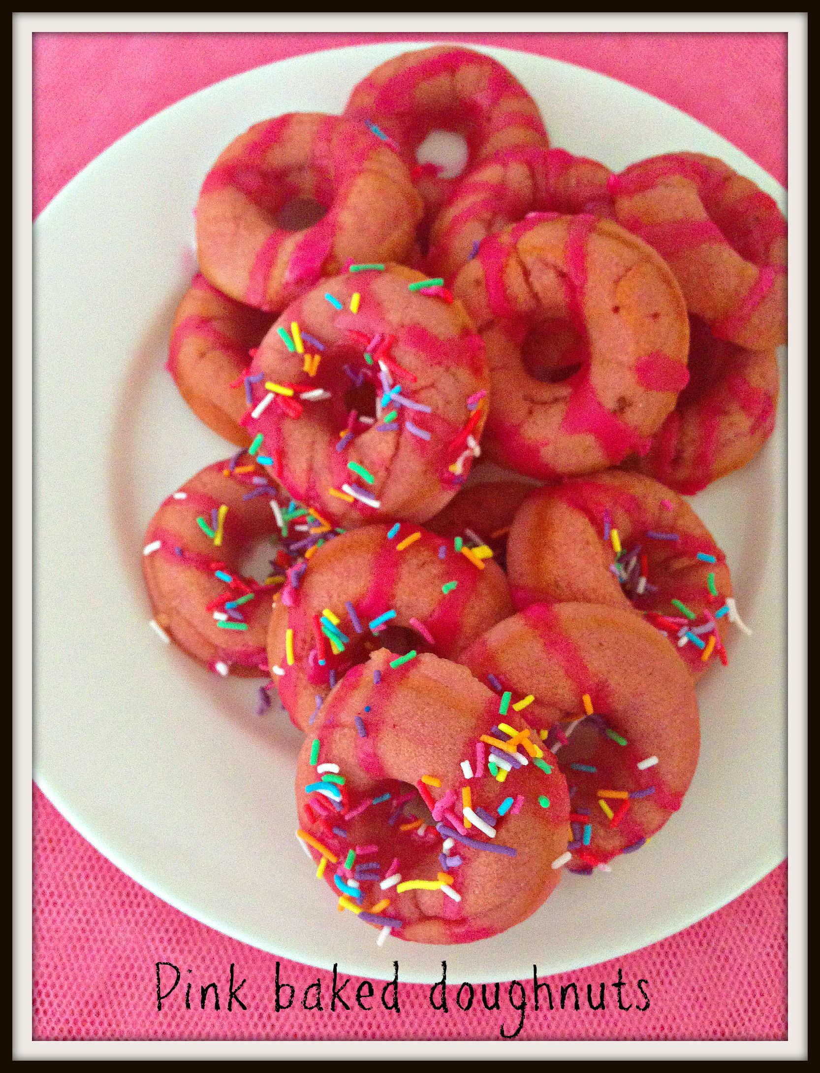 butter smile. you baked how cute make Pink in bag to   a make treat will doughnuts that ziploc